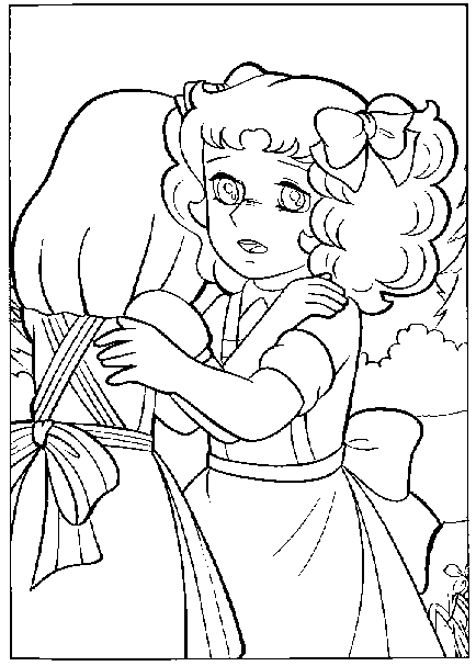 coloriage candy console annie